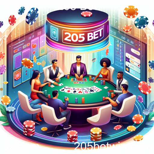 Poker no 205 Bet: Junte-se à Ação